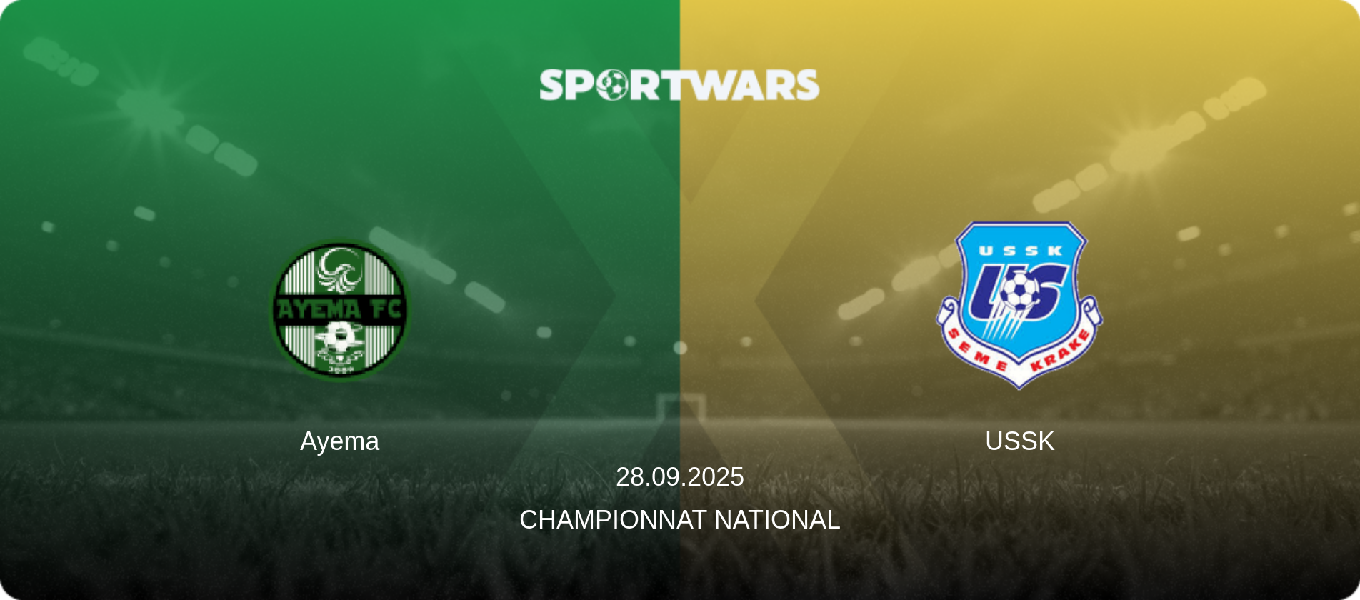 Ayema — USSK, 28.09.2025 — Championnat National (match preview)