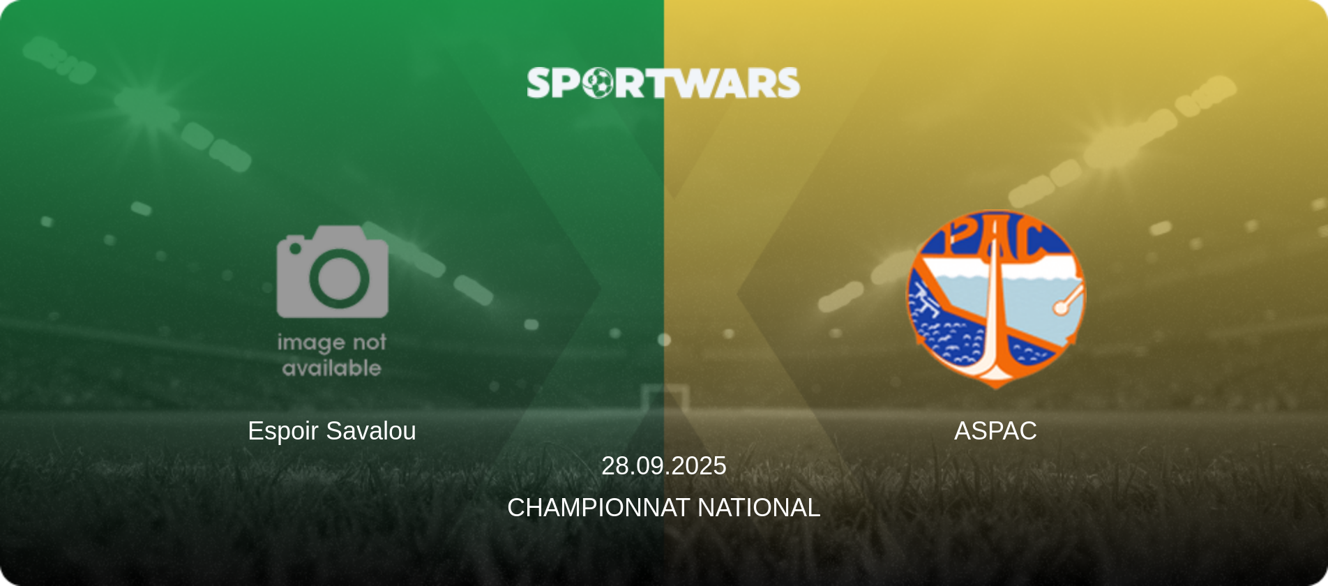 Espoir Savalou — ASPAC, 28.09.2025 — Championnat National (match preview)