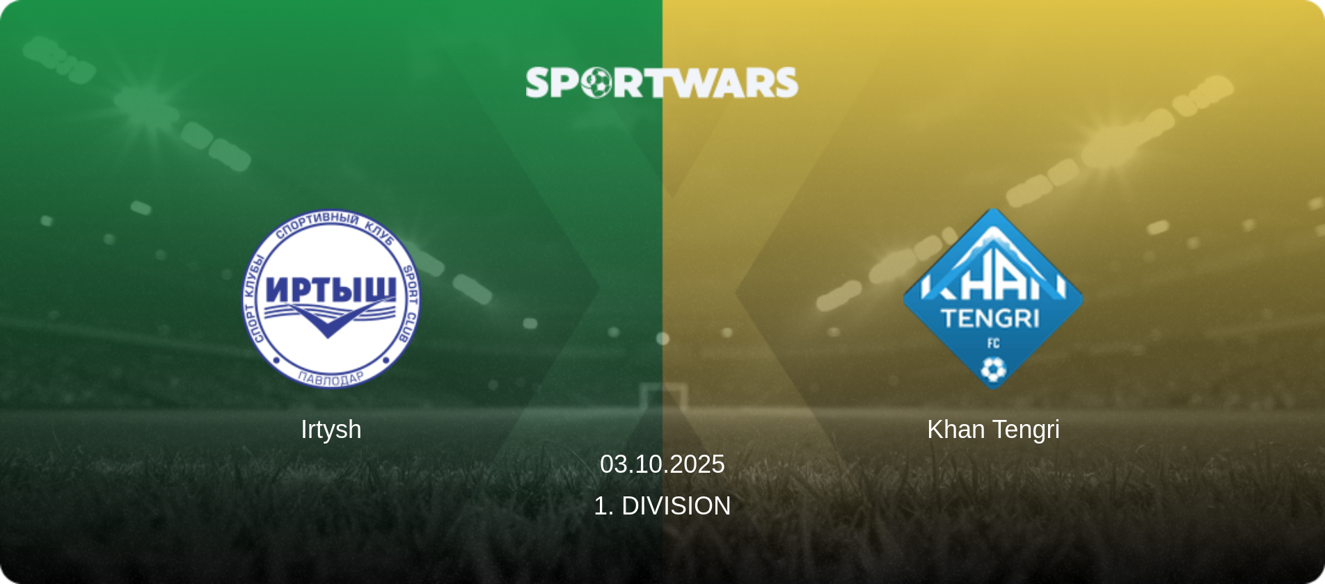 Irtysh — Khan Tengri, 03.10.2025 — 1. Division (match preview)