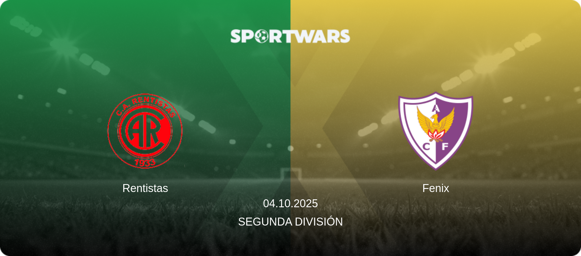 Rentistas — Fenix, 04.10.2025 — Segunda División (match preview)