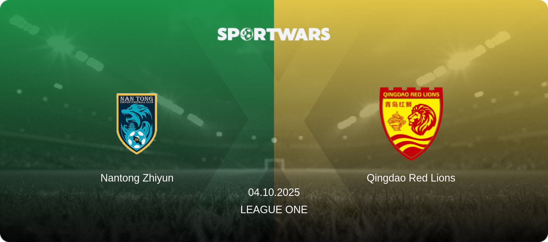 Nantong Zhiyun — Qingdao Red Lions, 04.10.2025 — League One (match preview)