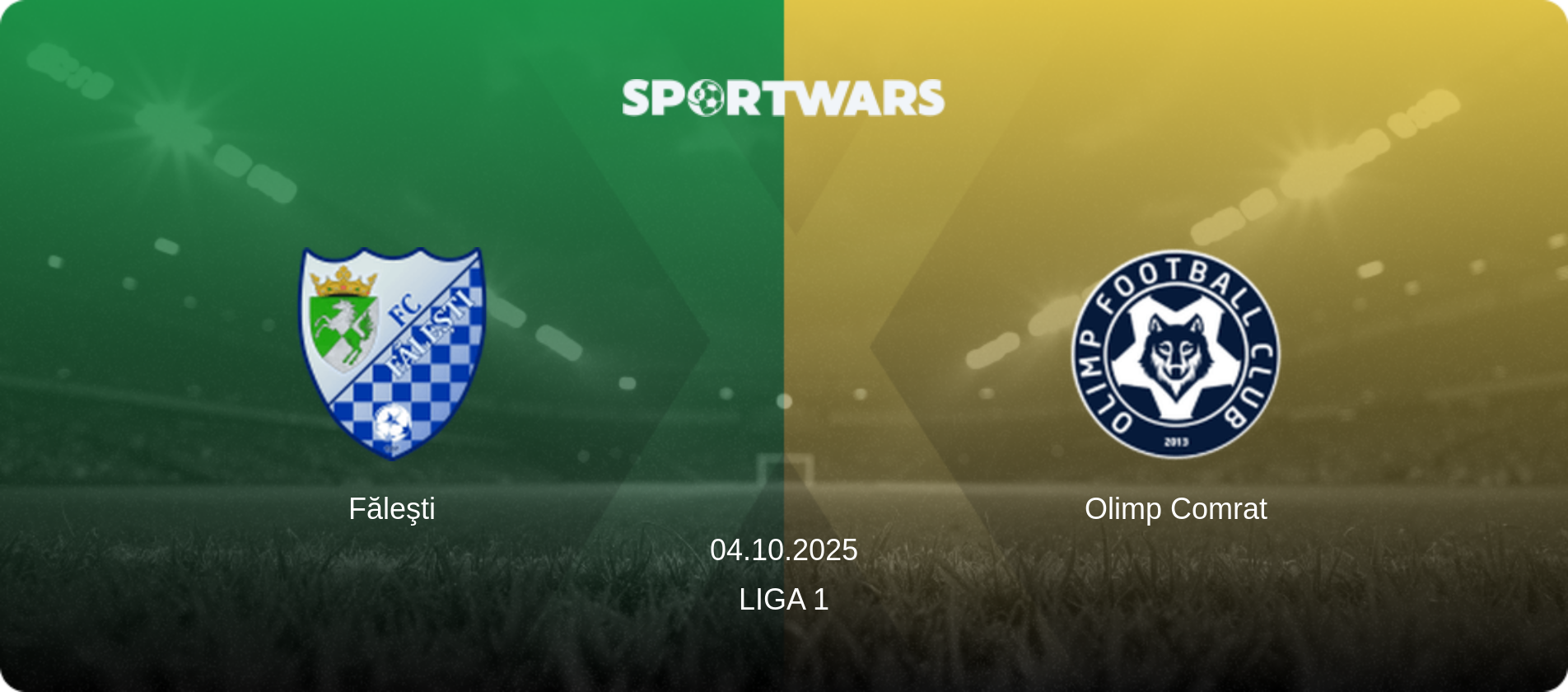 Făleşti — Olimp Comrat, 04.10.2025 — Liga 1 (match preview)