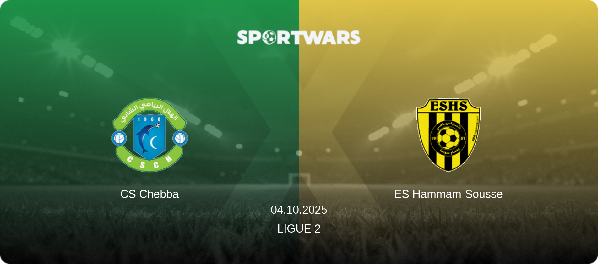 CS Chebba — ES Hammam-Sousse, 04.10.2025 — Ligue 2 (match preview)