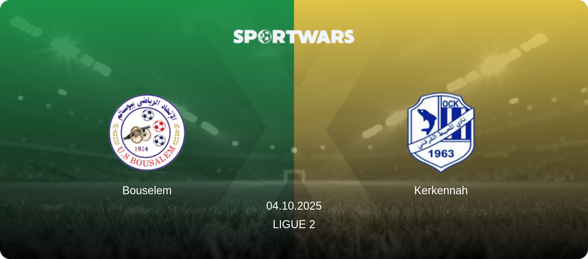 Bouselem — Kerkennah, 04.10.2025 — Ligue 2 (match preview)