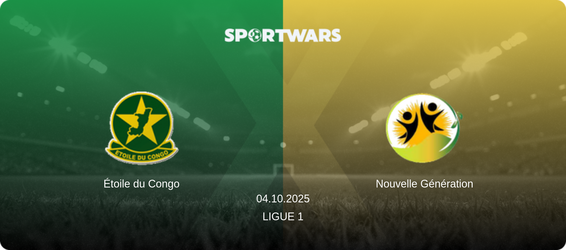 Étoile du Congo — Nouvelle Génération, 04.10.2025 — Ligue 1 (match preview)