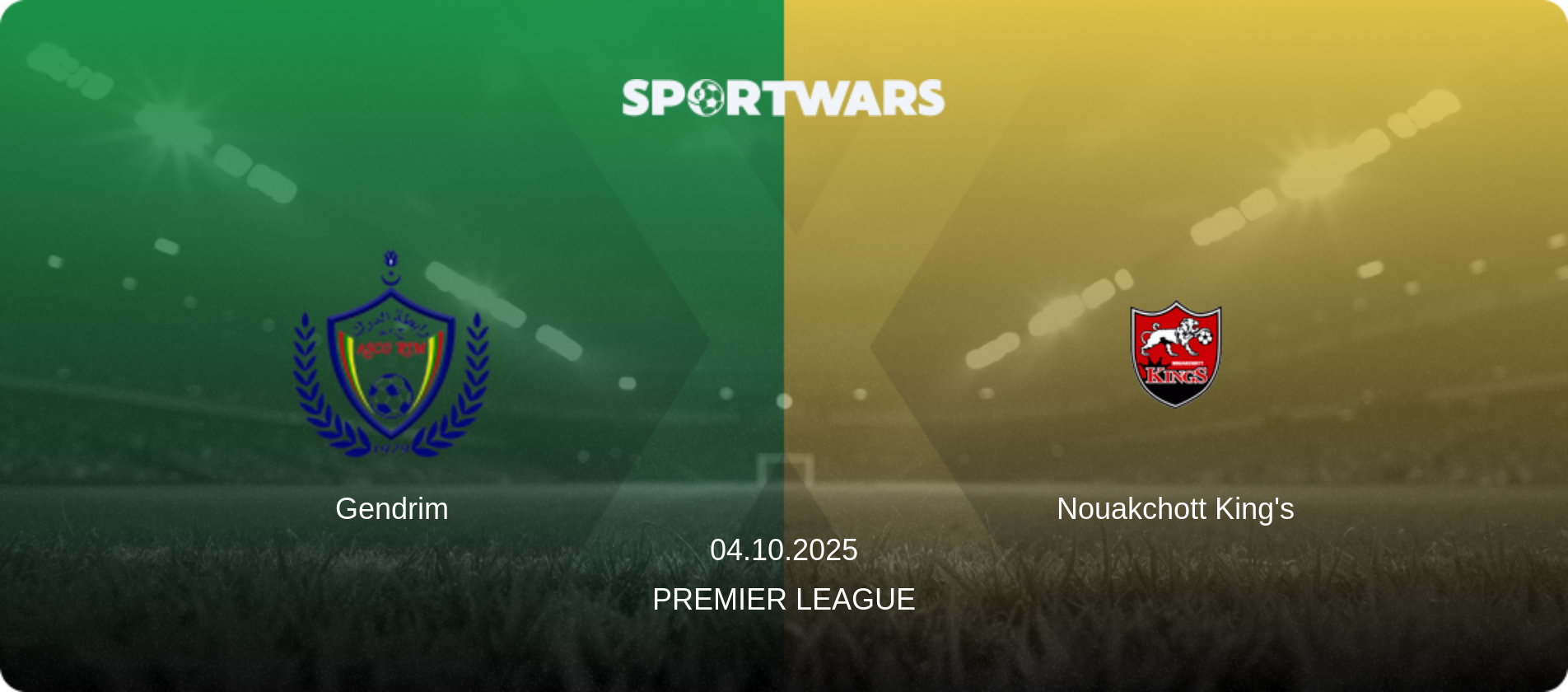 Gendrim — Nouakchott King's, 04.10.2025 — Premier League (match preview)