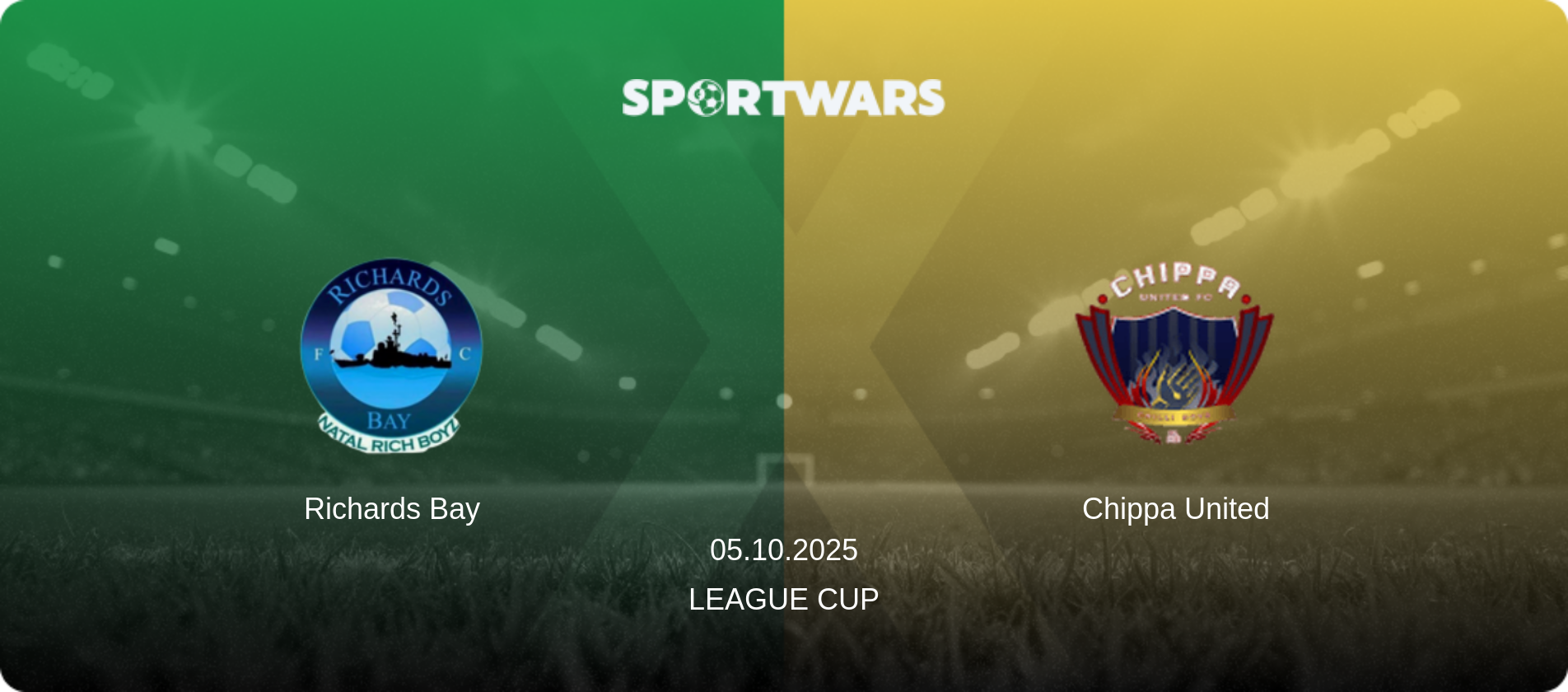Richards Bay — Chippa United, 05.10.2025 — League Cup (match preview)