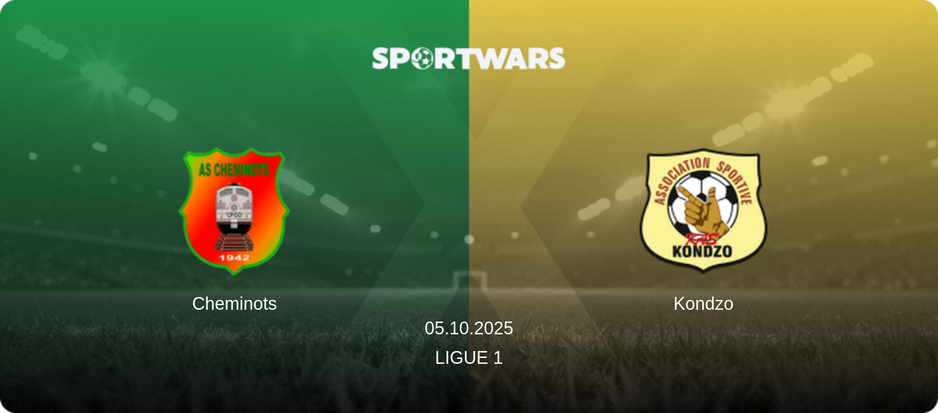 Cheminots — Kondzo, 05.10.2025 — Ligue 1 (match preview)