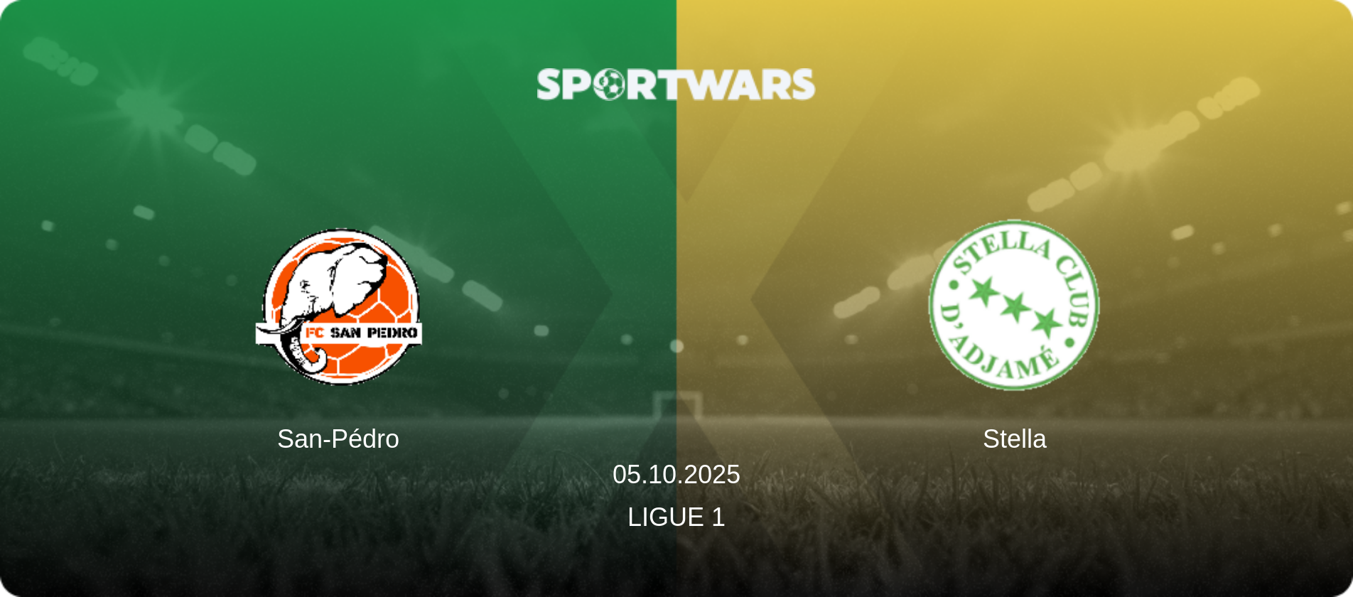 San-Pédro — Stella, 05.10.2025 — Ligue 1 (match preview)