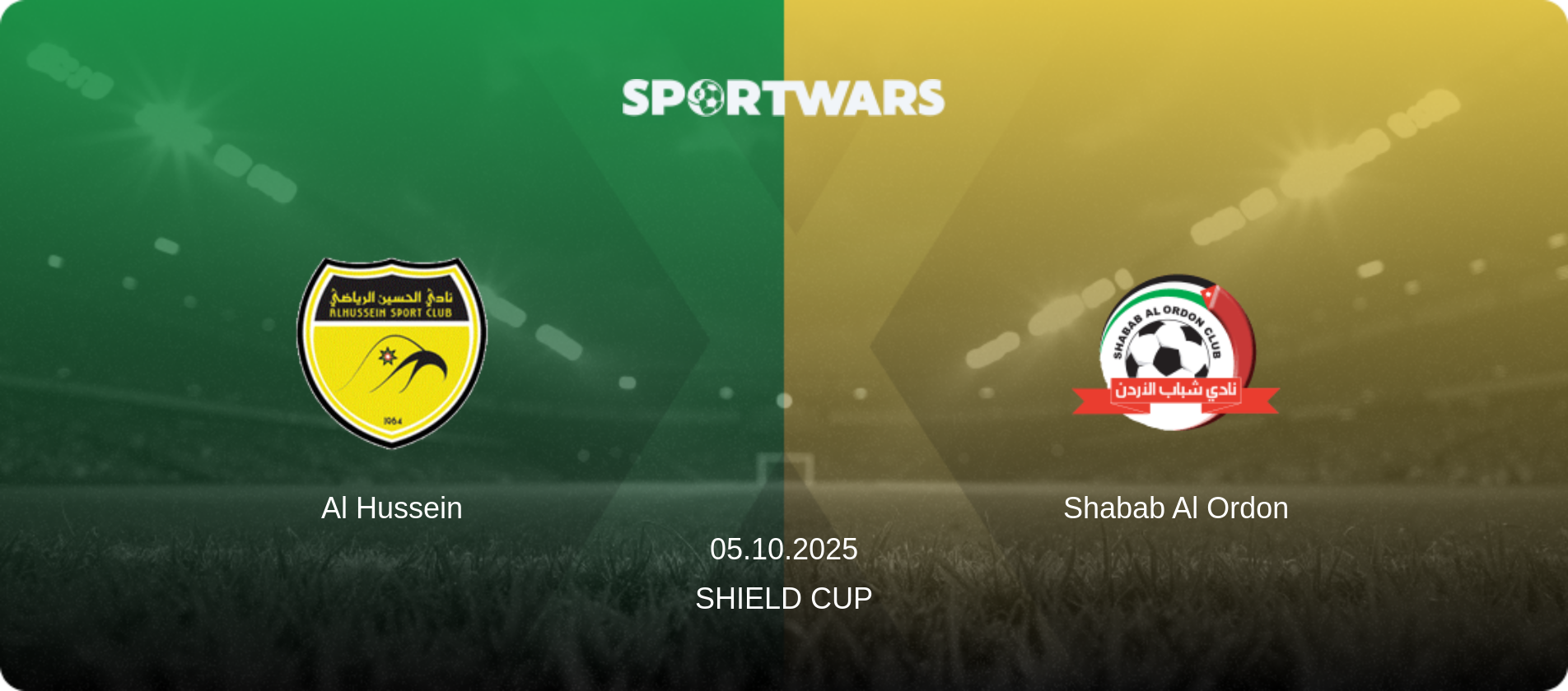 Al Hussein — Shabab Al Ordon, 05.10.2025 — Shield Cup (match preview)