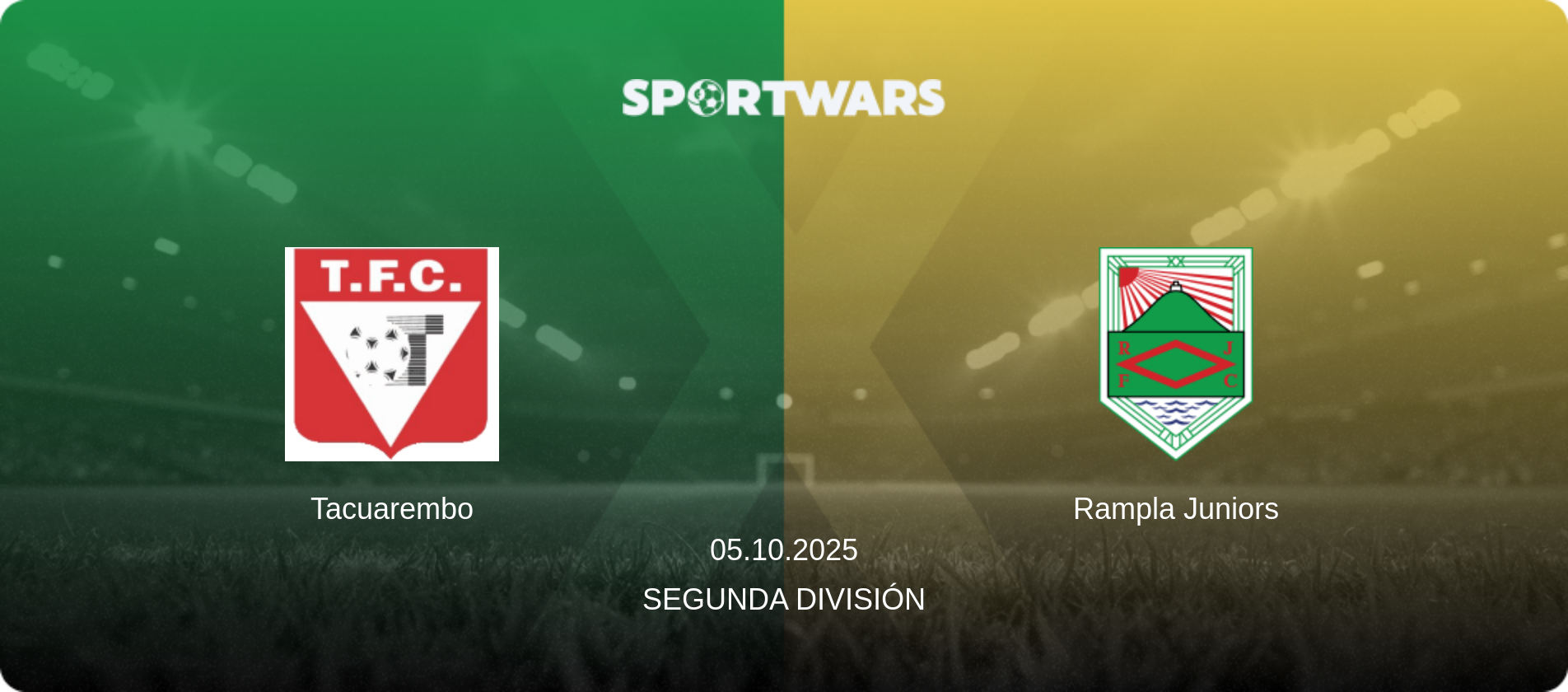 Tacuarembo — Rampla Juniors, 05.10.2025 — Segunda División (match preview)