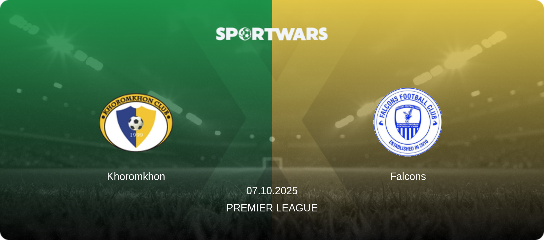Khoromkhon — Falcons, 07.10.2025 — Premier League (match preview)