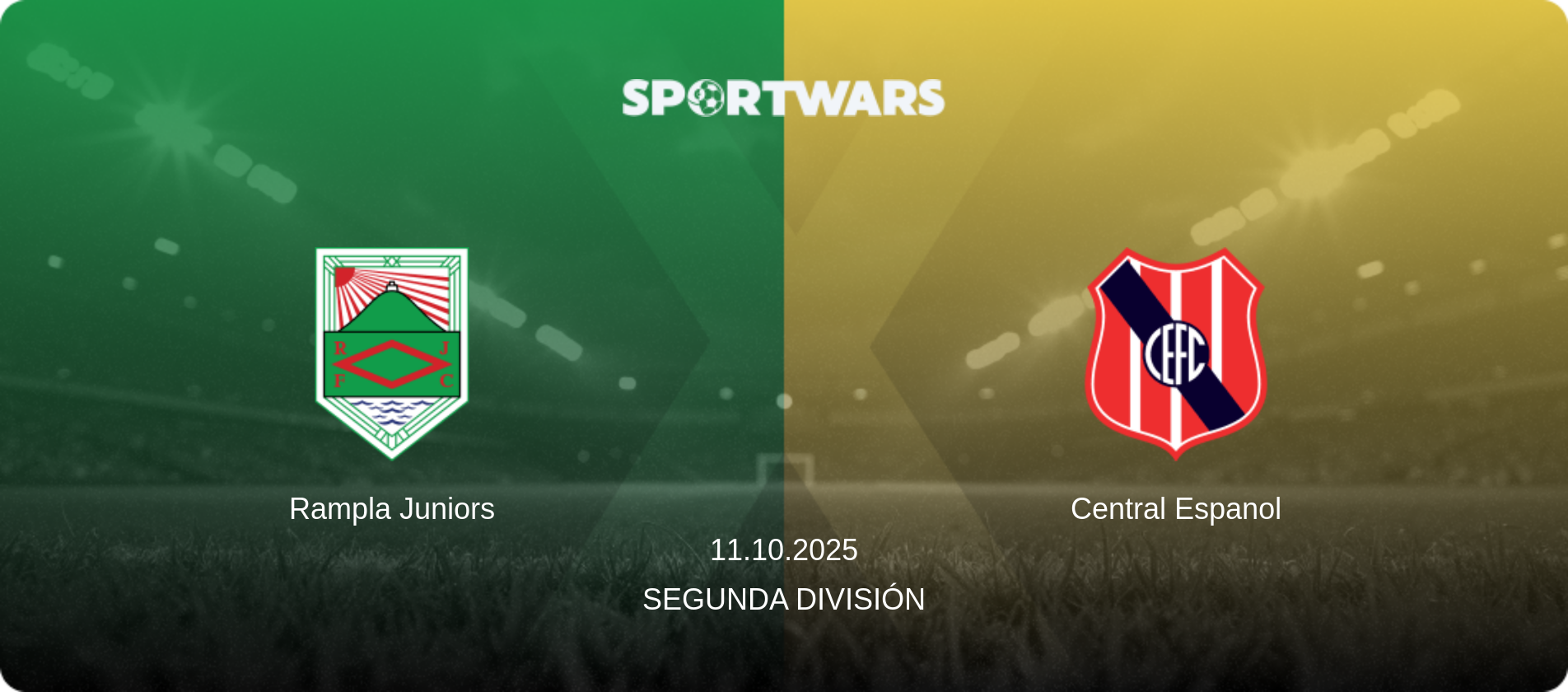 Rampla Juniors — Central Espanol, 11.10.2025 — Segunda División (match preview)