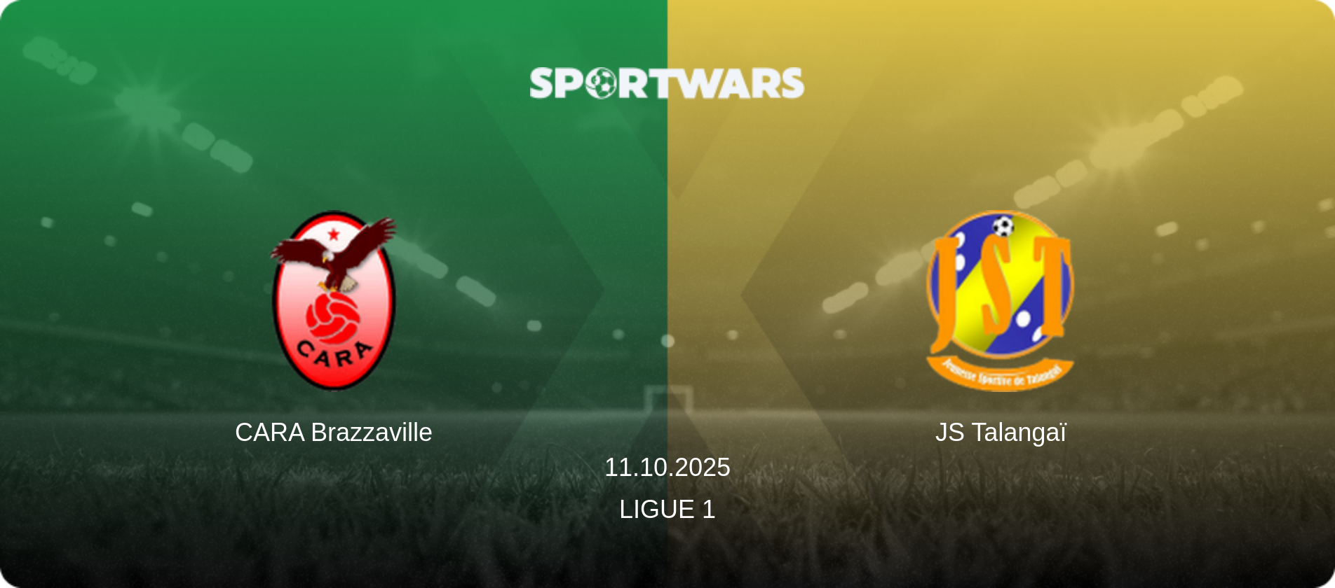 CARA Brazzaville — JS Talangaï, 11.10.2025 — Ligue 1 (match preview)