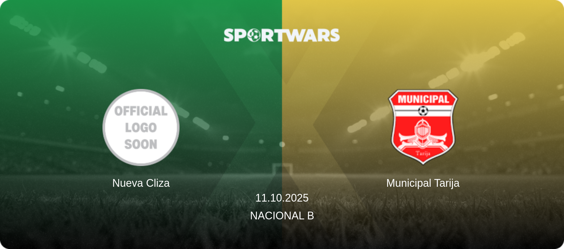 Nueva Cliza — Municipal Tarija, 11.10.2025 — Nacional B (match preview)