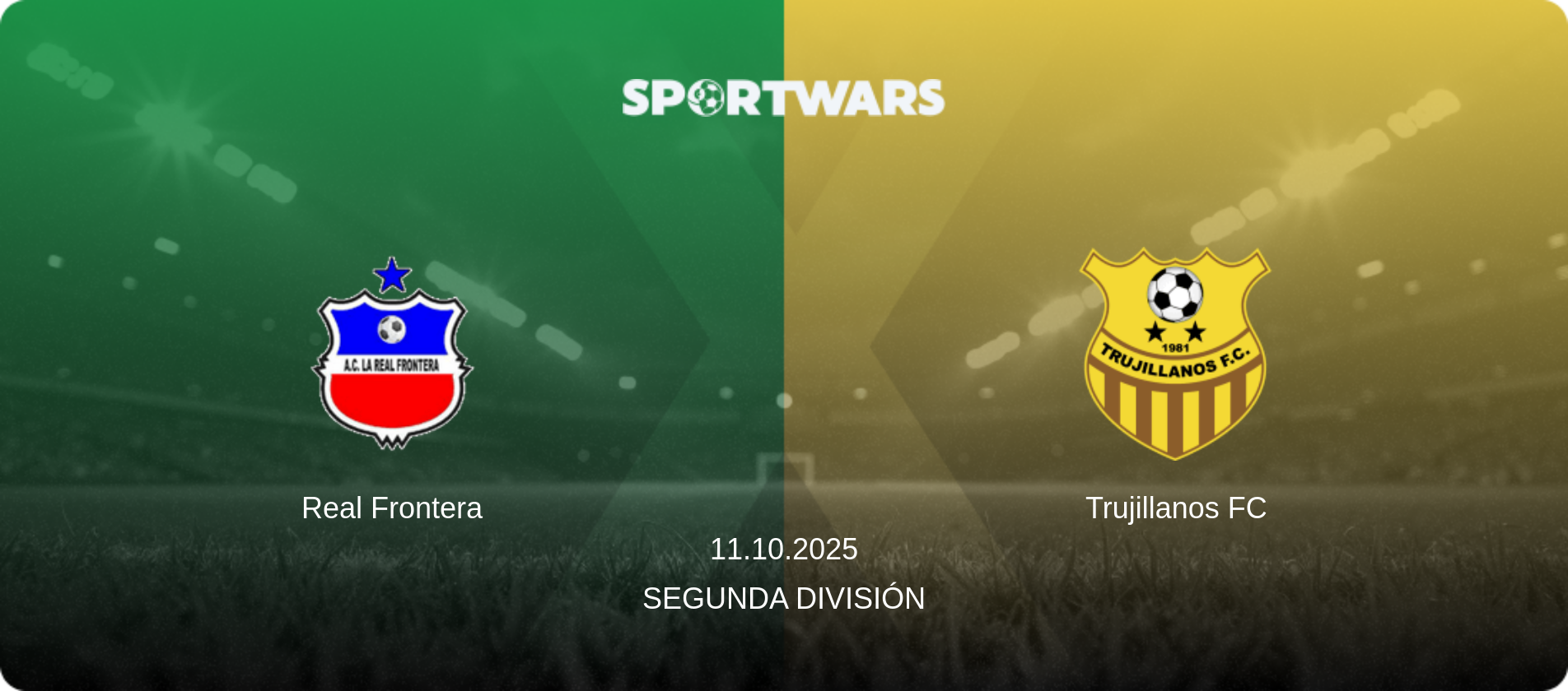 Real Frontera — Trujillanos FC, 11.10.2025 — Segunda División (match preview)