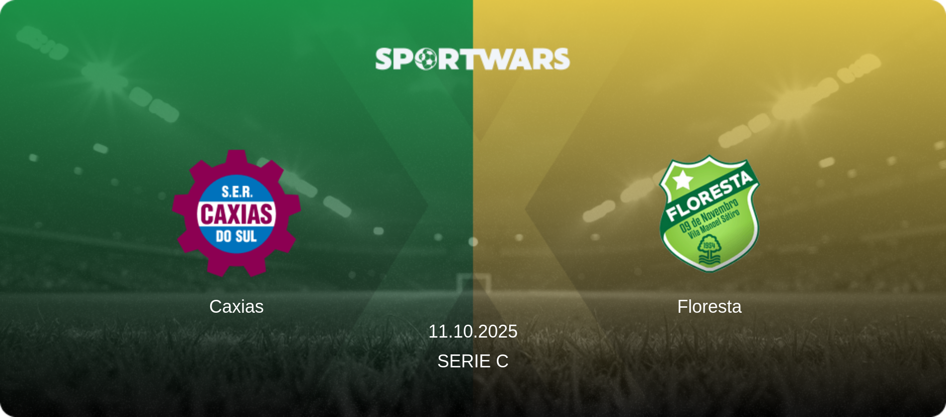 Caxias — Floresta, 11.10.2025 — Serie C (match preview)