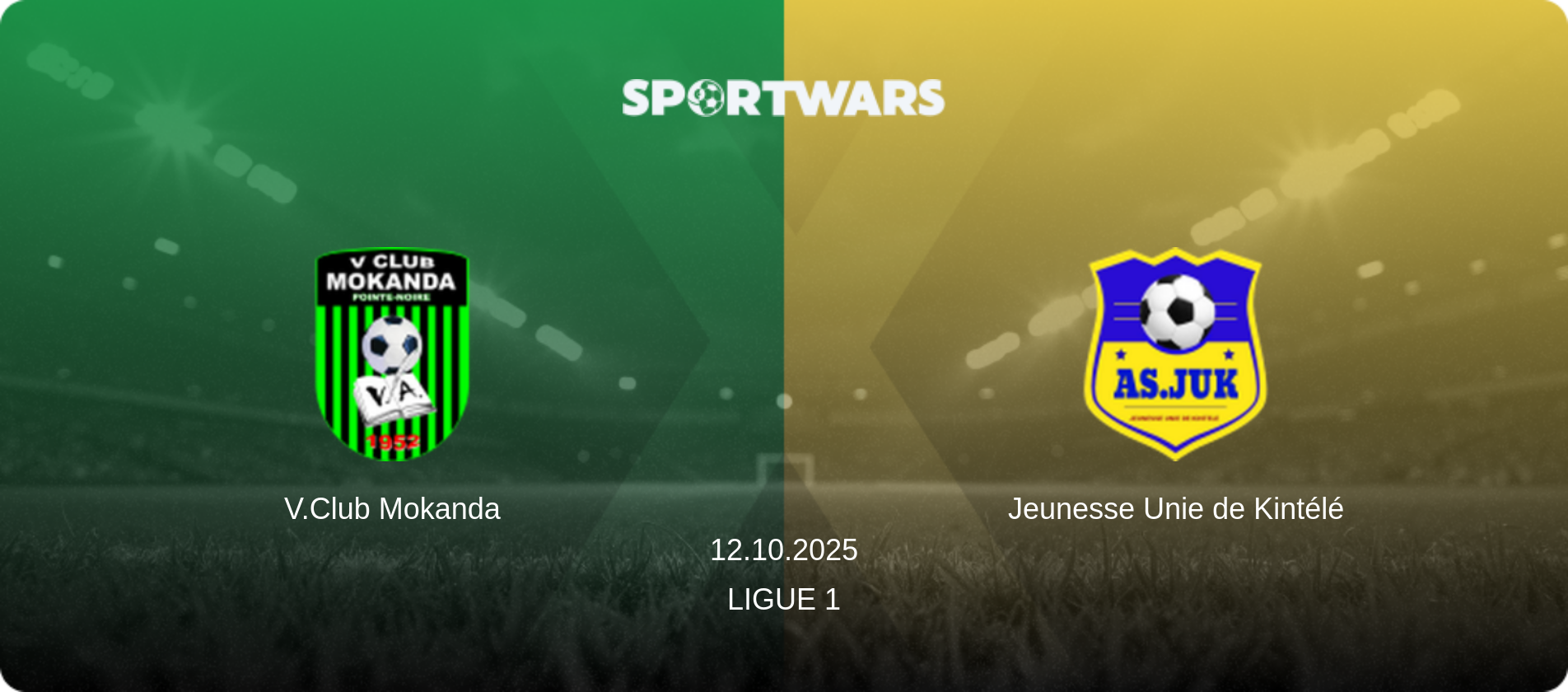 V.Club Mokanda — Jeunesse Unie de Kintélé, 12.10.2025 — Ligue 1 (match preview)