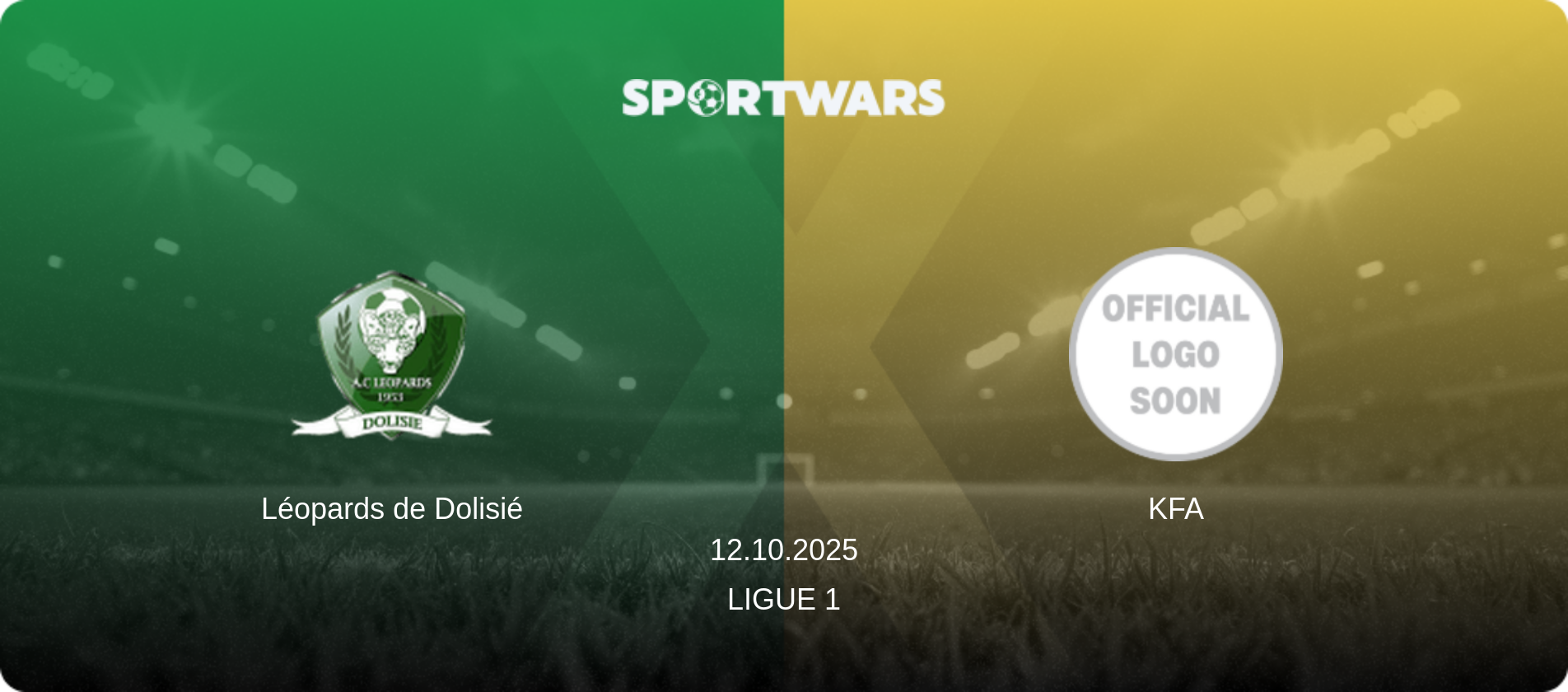 Léopards de Dolisié — KFA, 12.10.2025 — Ligue 1 (match preview)
