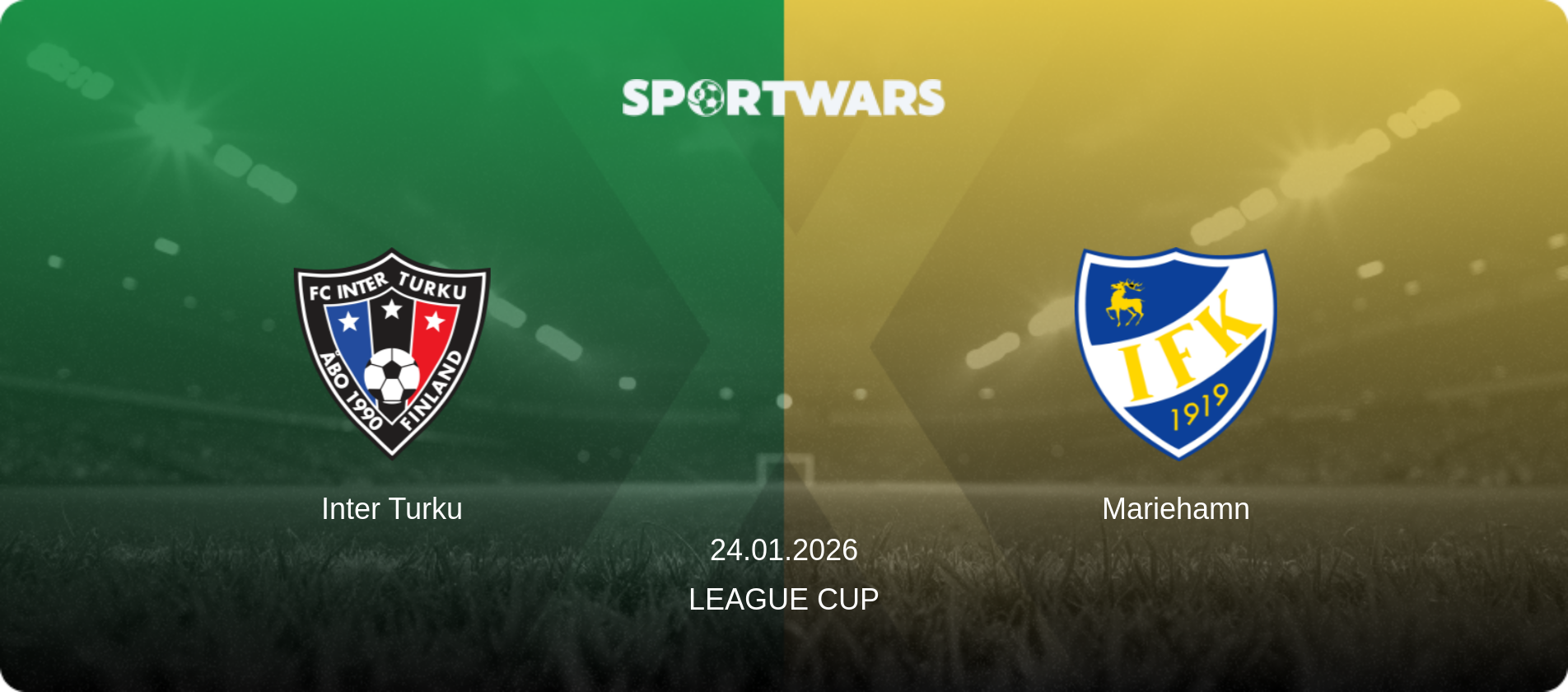 Inter Turku — Mariehamn, 24.01.2026 — League Cup (match preview)