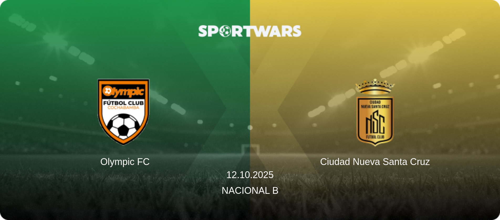 Olympic FC — Ciudad Nueva Santa Cruz, 12.10.2025 — Nacional B (match preview)