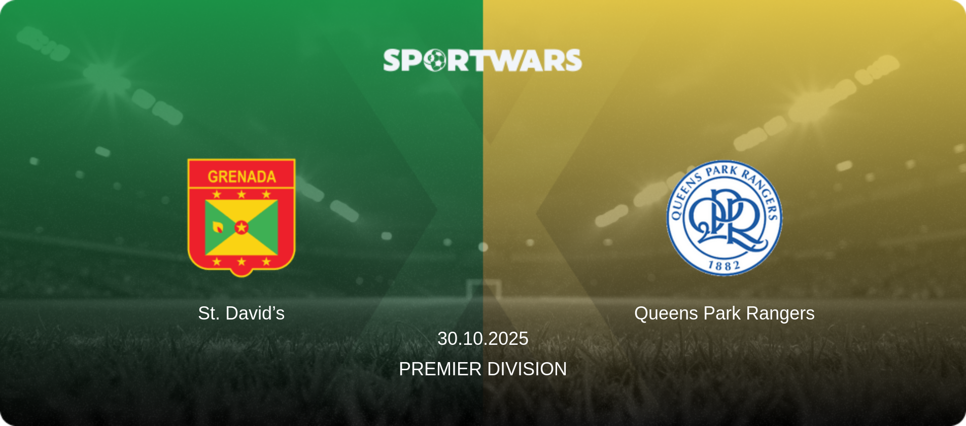 St. David’s — Queens Park Rangers, 30.10.2025 — Premier Division (match preview)