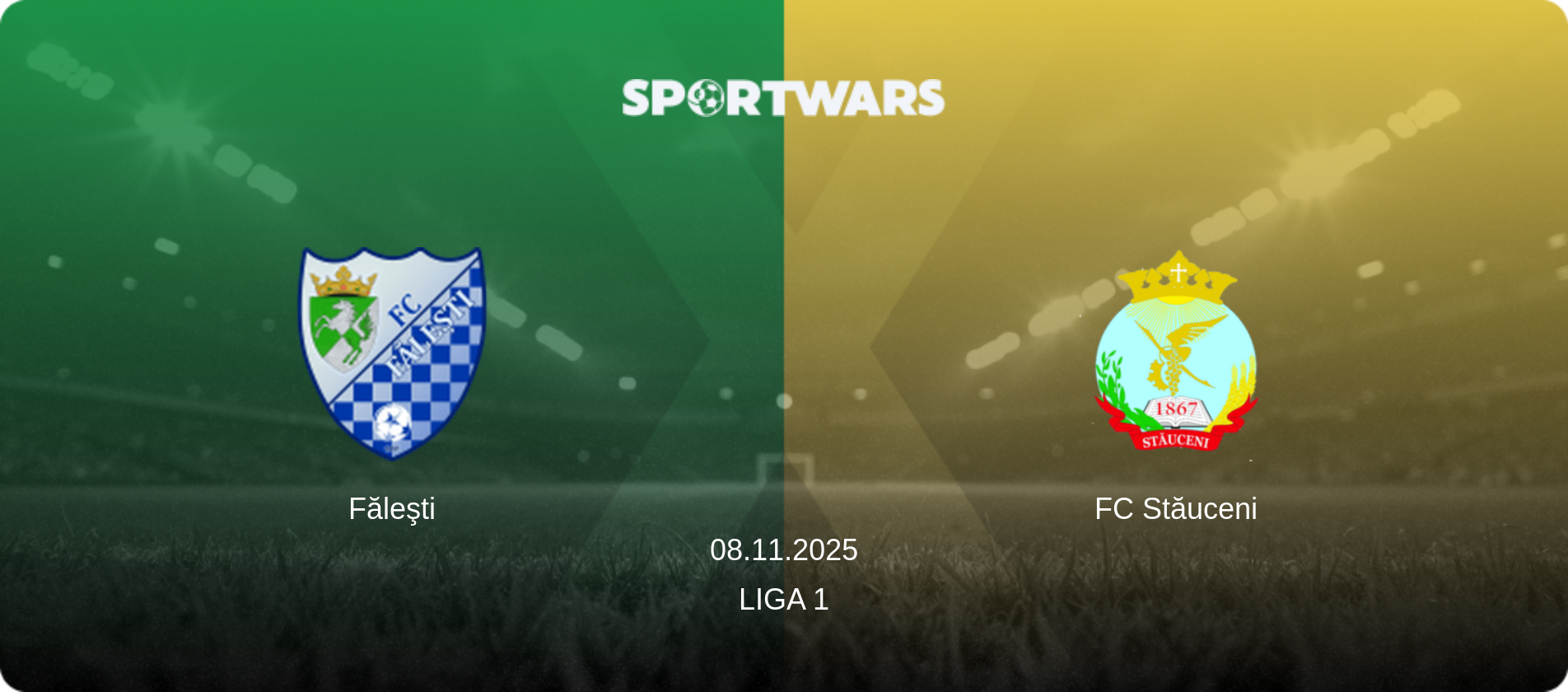 Făleşti — FC Stăuceni, 08.11.2025 — Liga 1 (match preview)