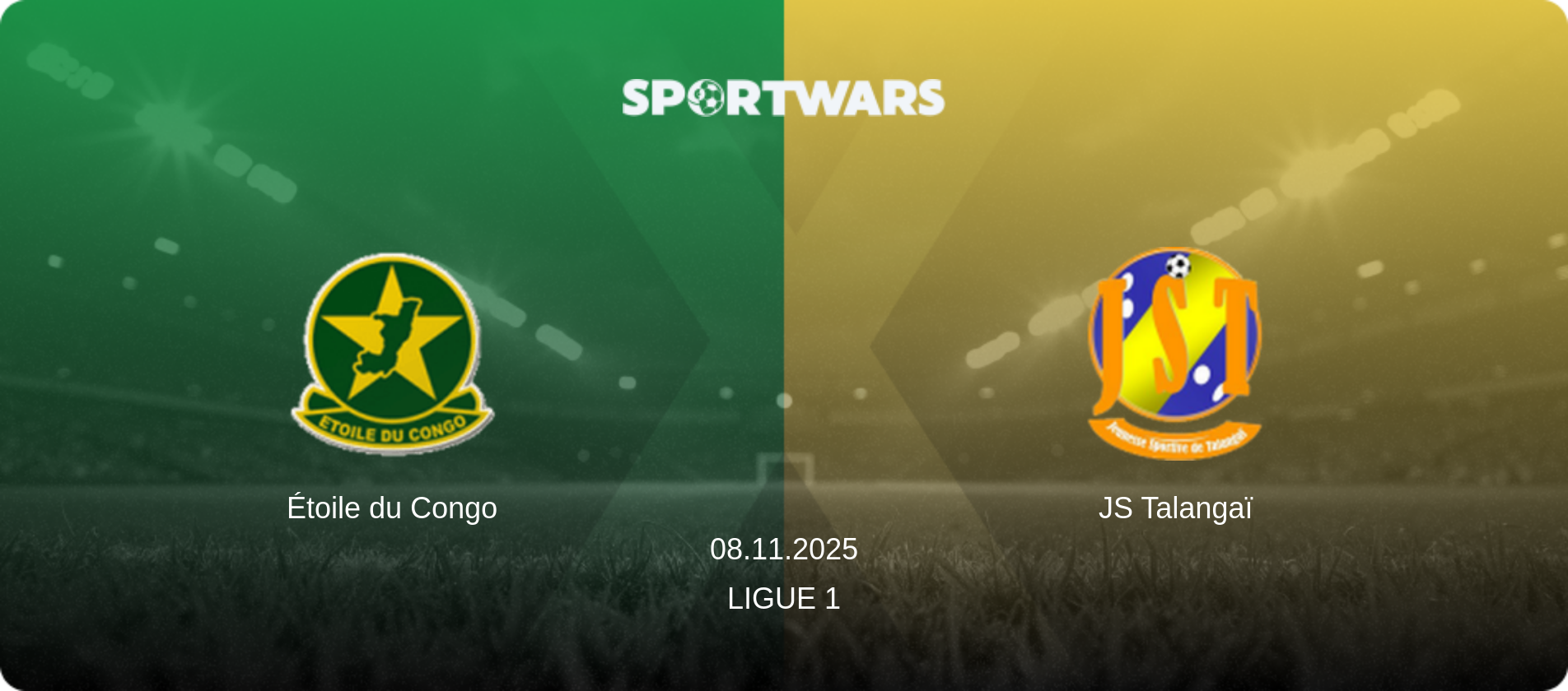 Étoile du Congo — JS Talangaï, 08.11.2025 — Ligue 1 (match preview)