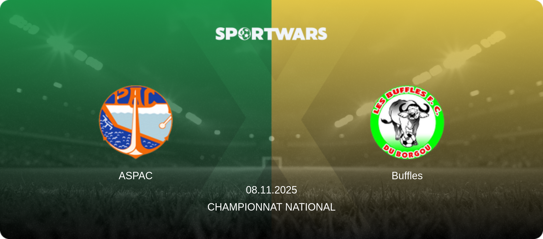 ASPAC — Buffles, 08.11.2025 — Championnat National (match preview)