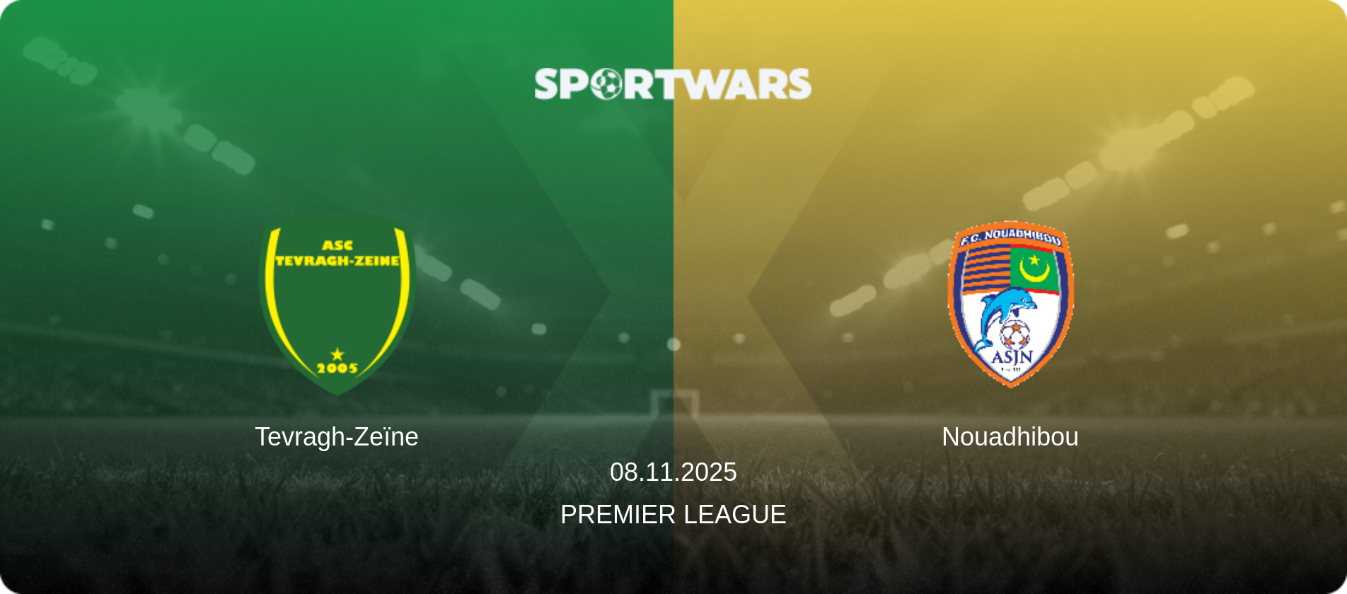 Tevragh-Zeïne — Nouadhibou, 08.11.2025 — Premier League (match preview)