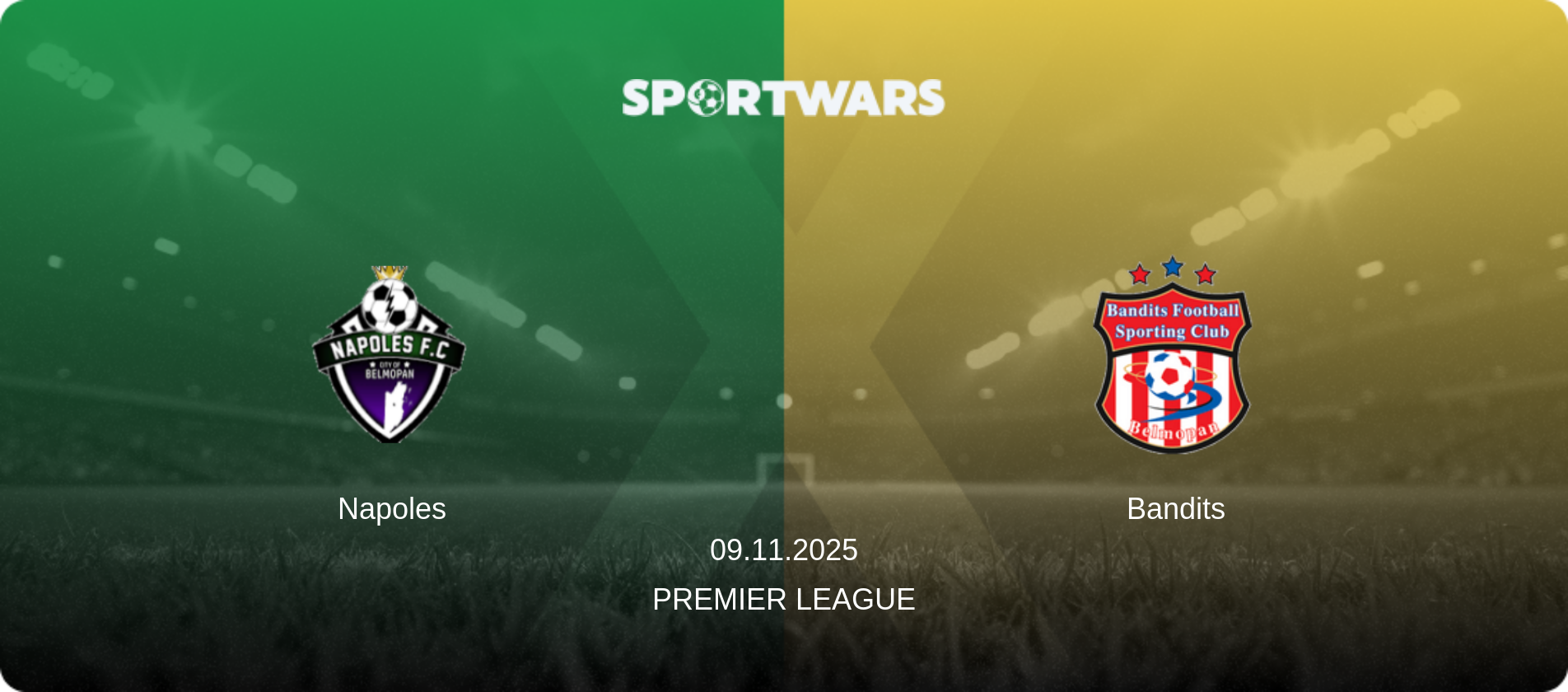 Napoles — Bandits, 09.11.2025 — Premier League (match preview)