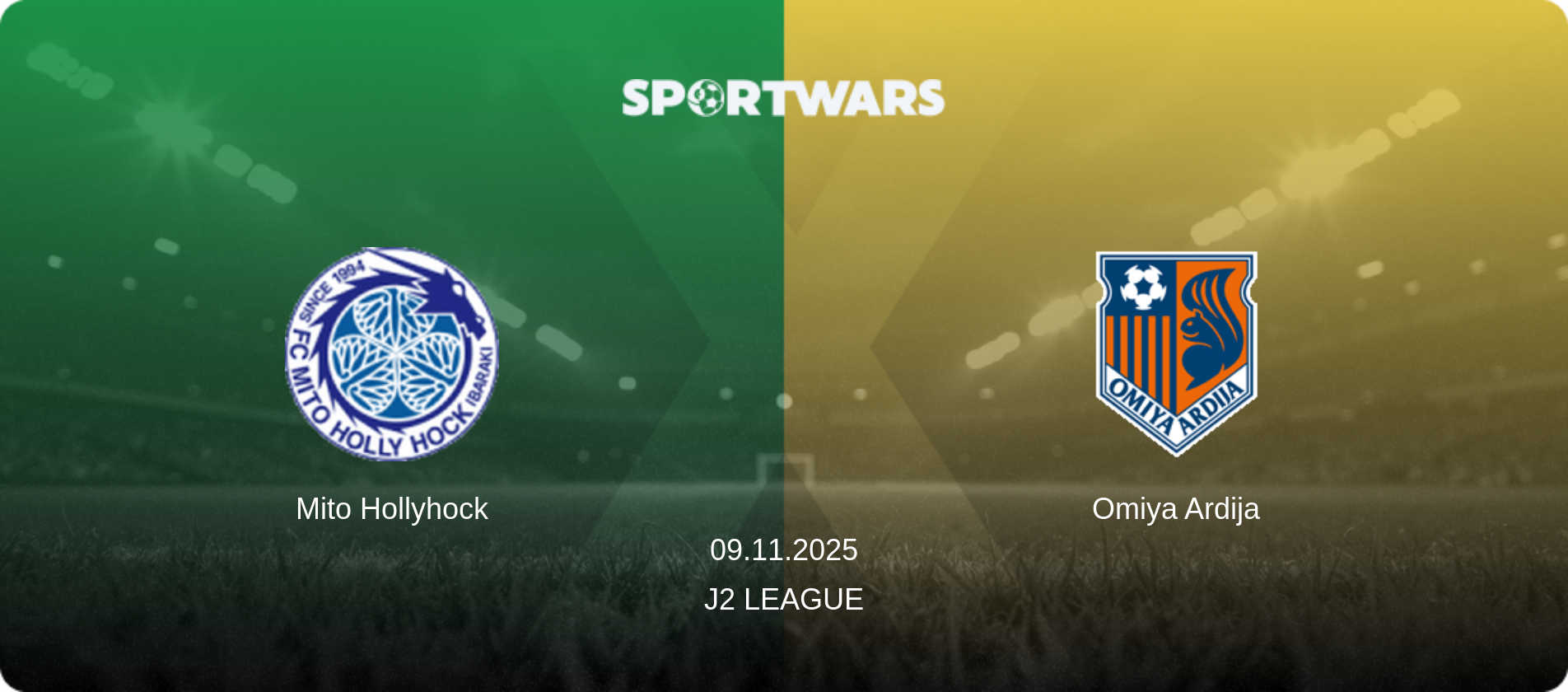 Mito Hollyhock — Omiya Ardija, 09.11.2025 — J2 League (match preview)