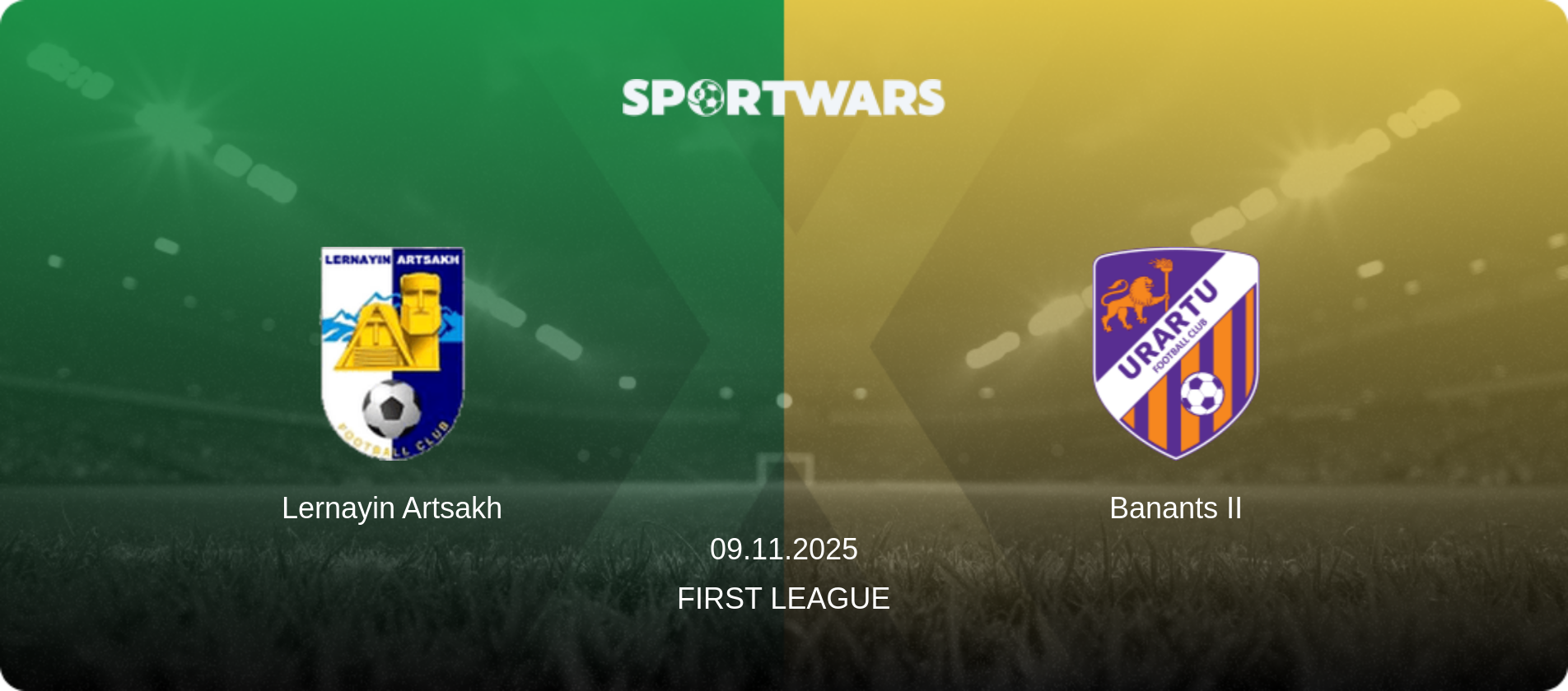 Lernayin Artsakh — Banants II, 09.11.2025 — First League (match preview)