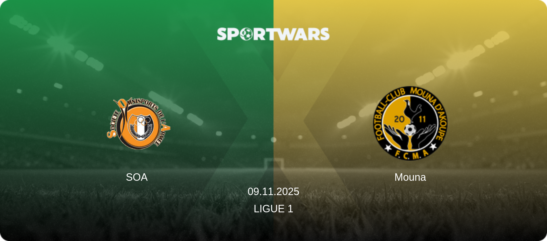 SOA — Mouna, 09.11.2025 — Ligue 1 (match preview)