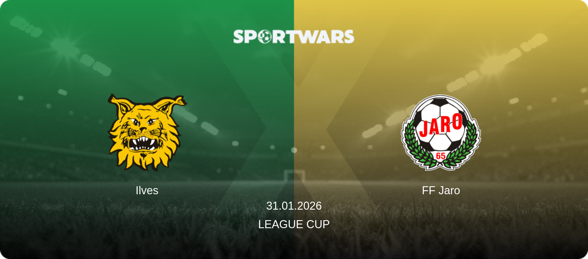 Ilves — FF Jaro, 31.01.2026 — League Cup (match preview)
