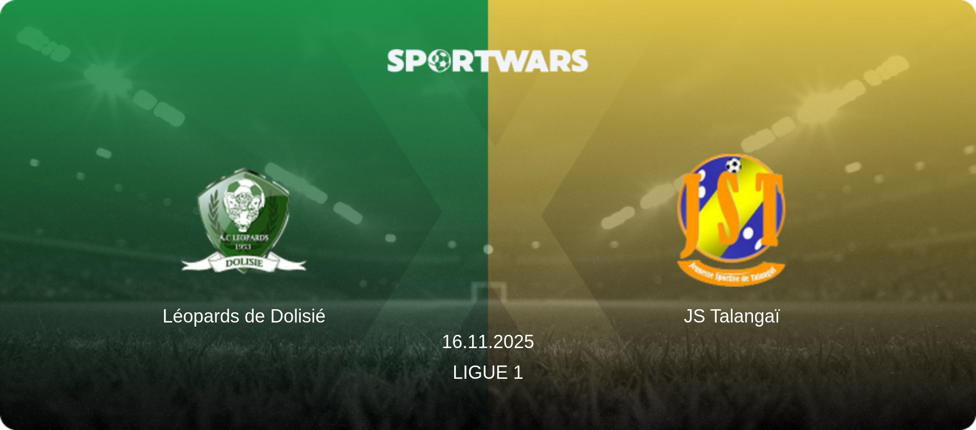 Léopards de Dolisié — JS Talangaï, 16.11.2025 — Ligue 1 (match preview)