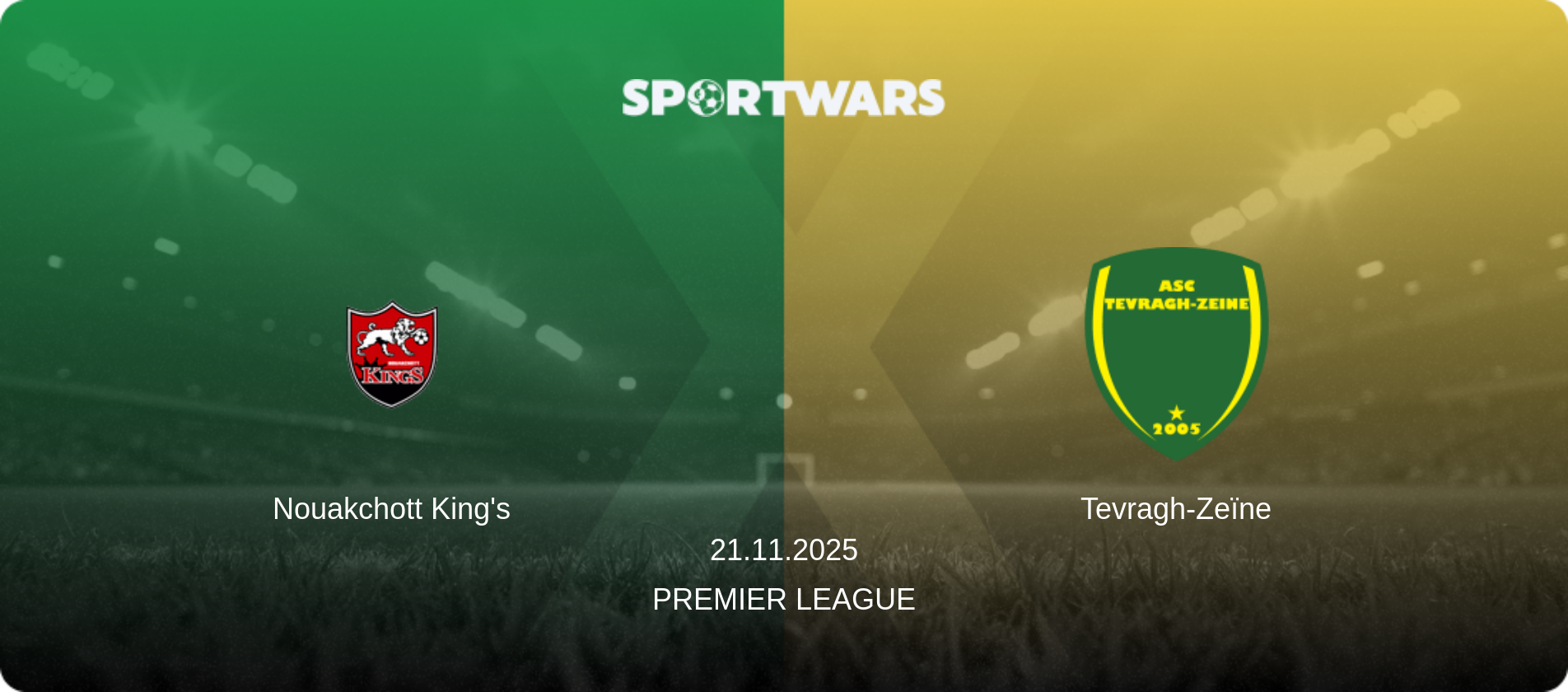 Nouakchott King's — Tevragh-Zeïne, 21.11.2025 — Premier League (match preview)