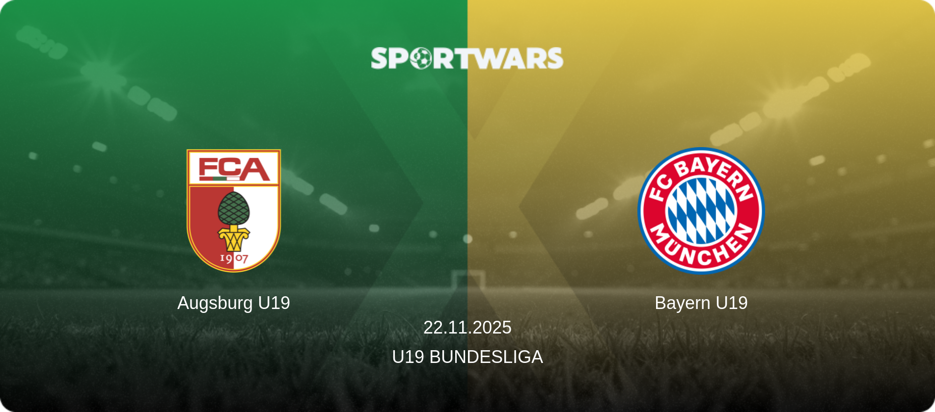 Augsburg U19 — Bayern U19, 22.11.2025 — U19 Bundesliga (match preview)