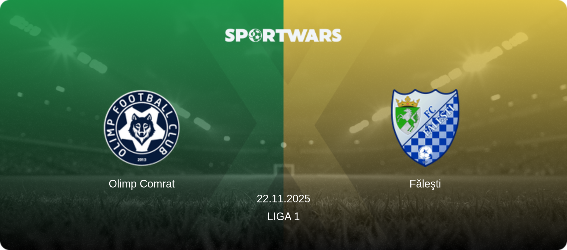 Olimp Comrat — Făleşti, 22.11.2025 — Liga 1 (match preview)