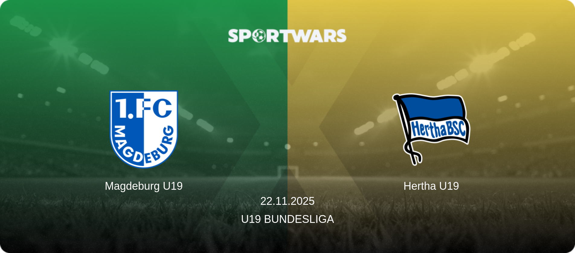 Magdeburg U19 — Hertha U19, 22.11.2025 — U19 Bundesliga (match preview)
