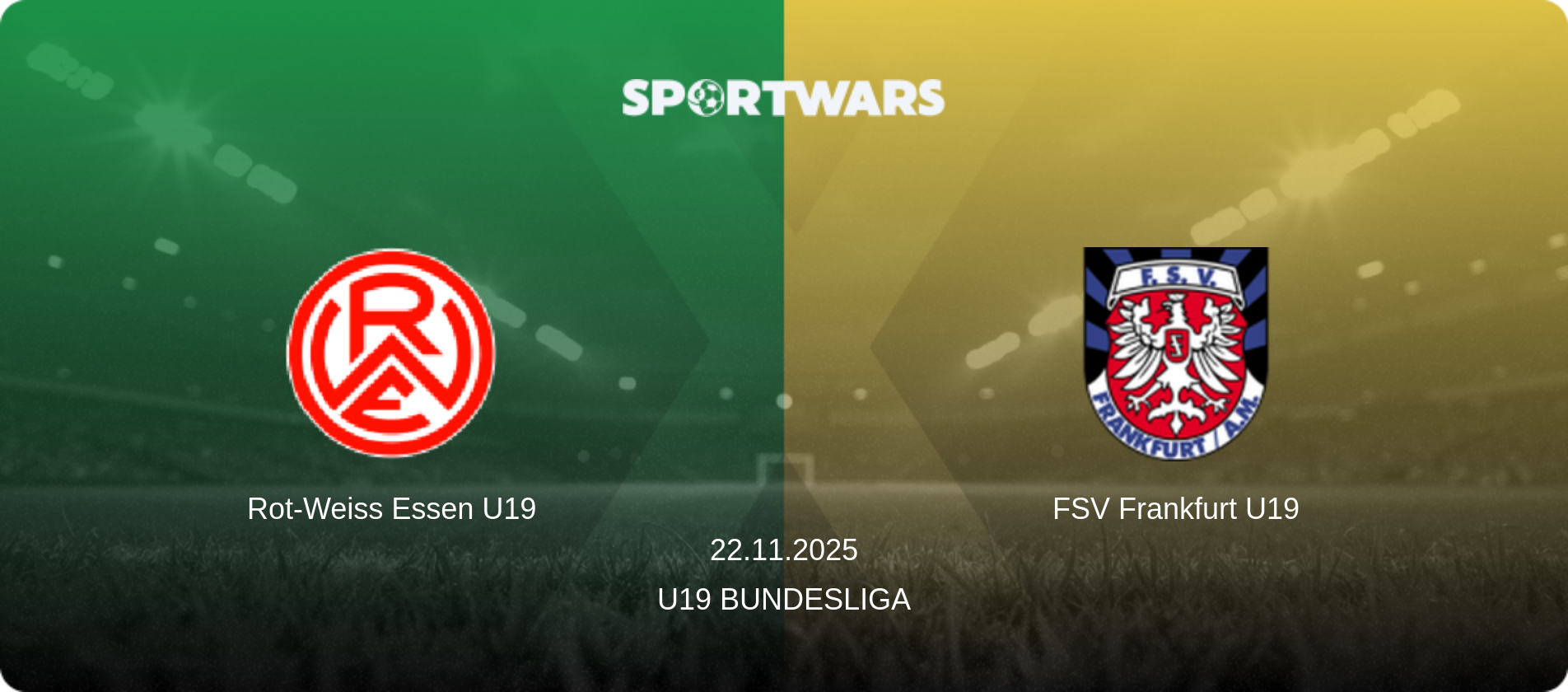 Rot-Weiss Essen U19 — FSV Frankfurt U19, 22.11.2025 — U19 Bundesliga (match preview)