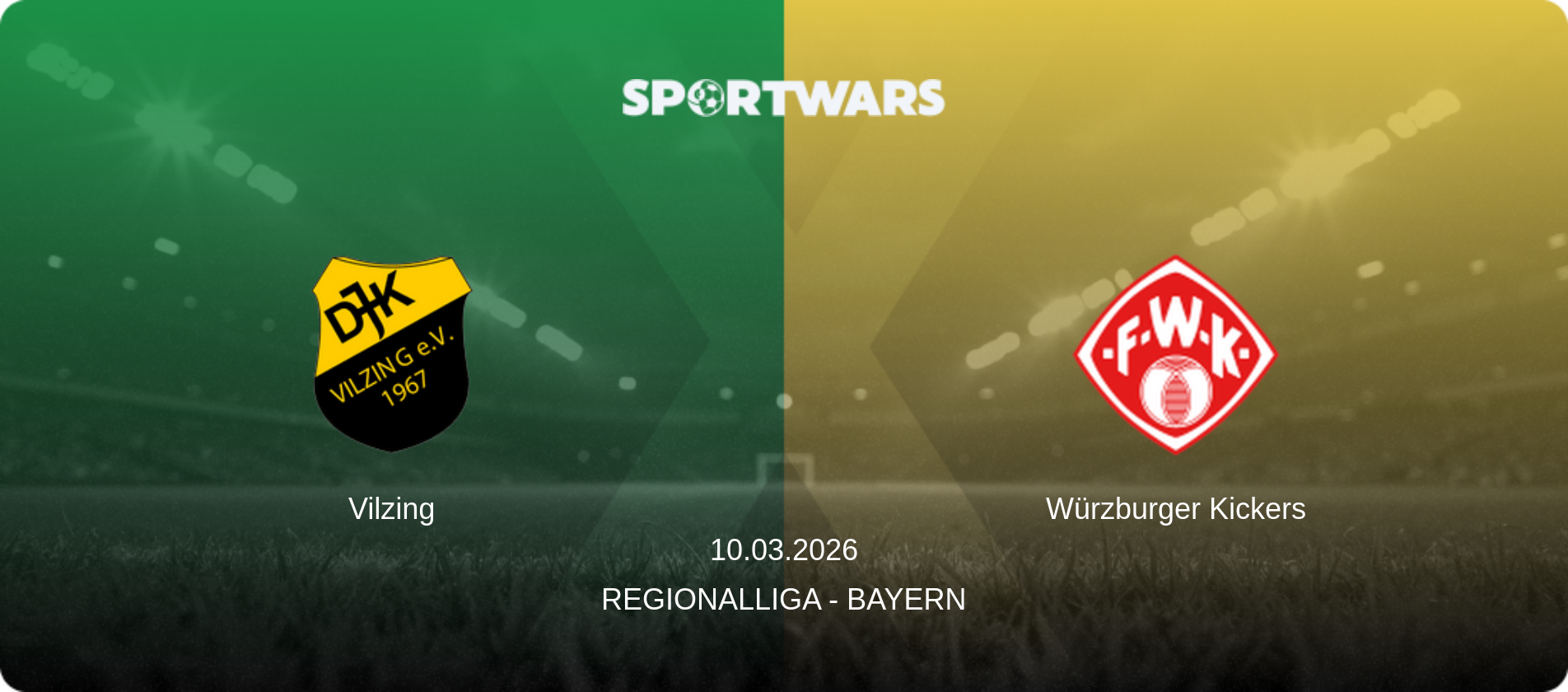 Vilzing — Würzburger Kickers, 10.03.2026 — Regionalliga - Bayern (match preview)
