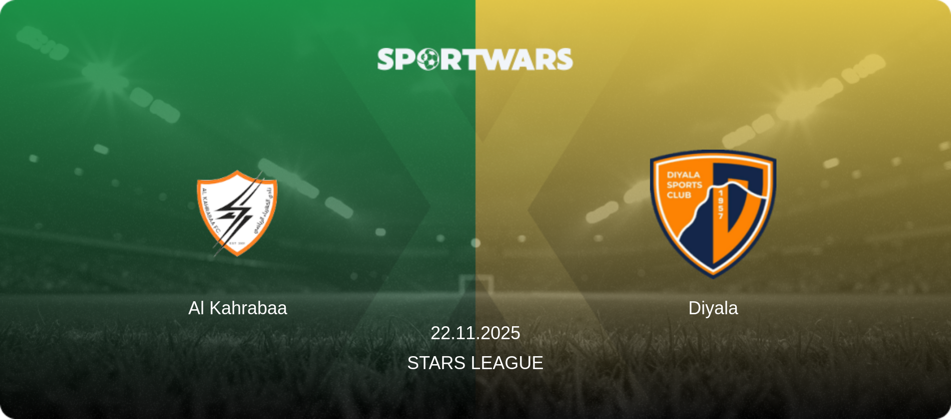 Al Kahrabaa — Diyala, 22.11.2025 — Stars League (match preview)