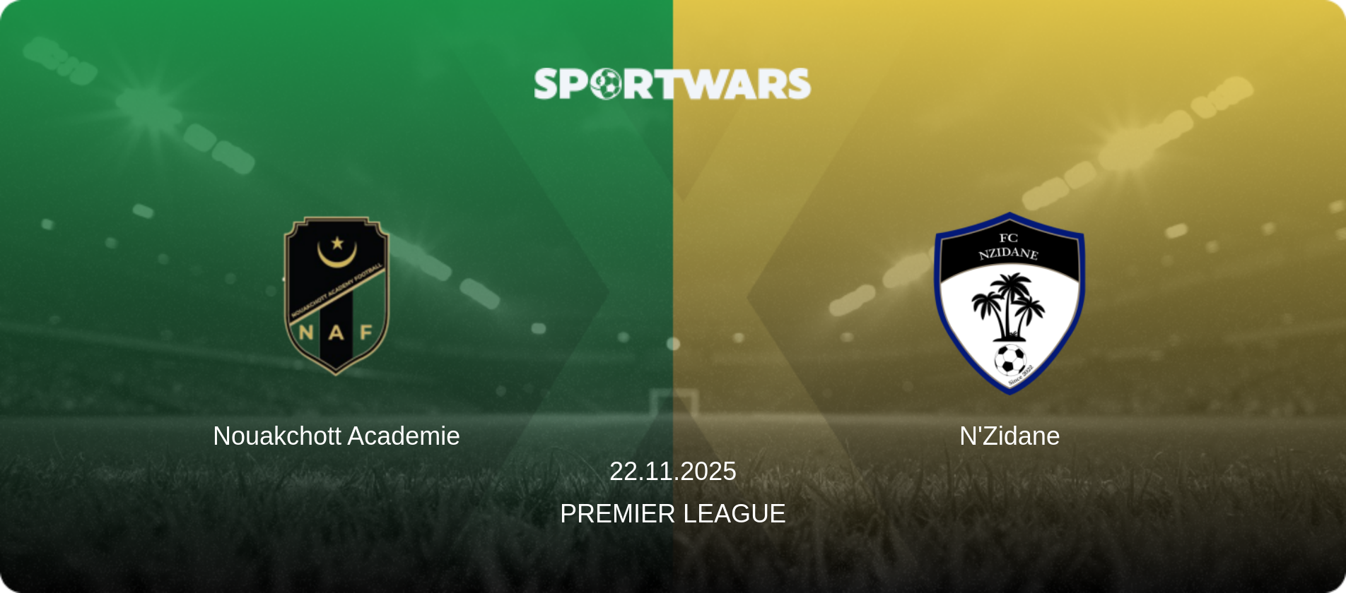 Nouakchott Academie — N'Zidane, 22.11.2025 — Premier League (match preview)