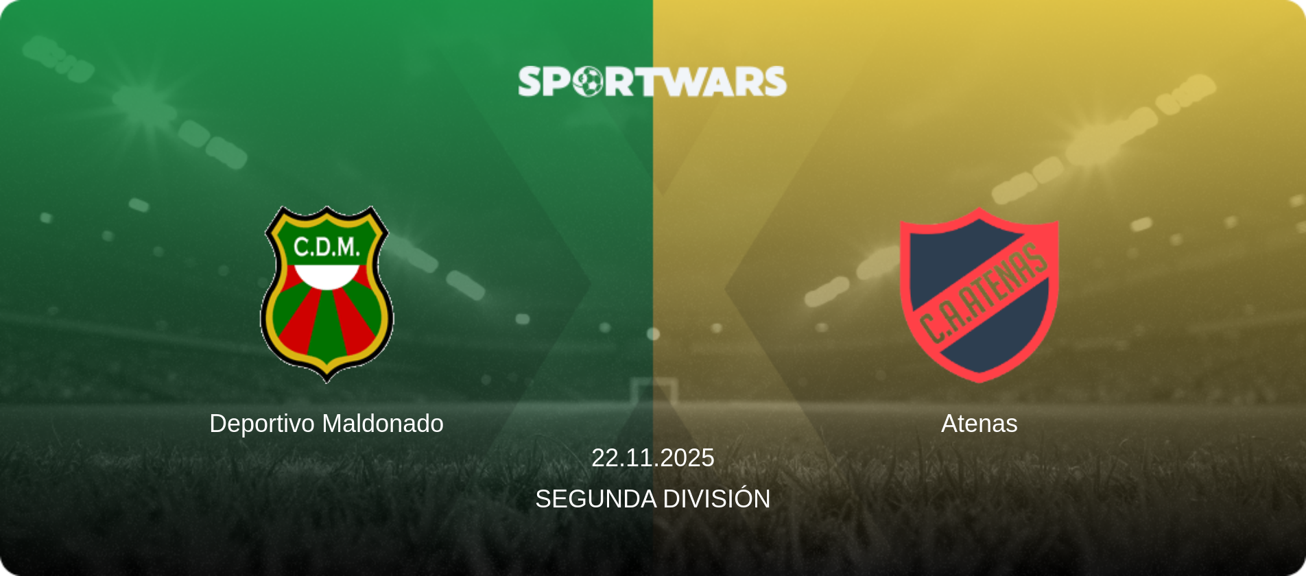 Deportivo Maldonado — Atenas, 22.11.2025 — Segunda División (match preview)