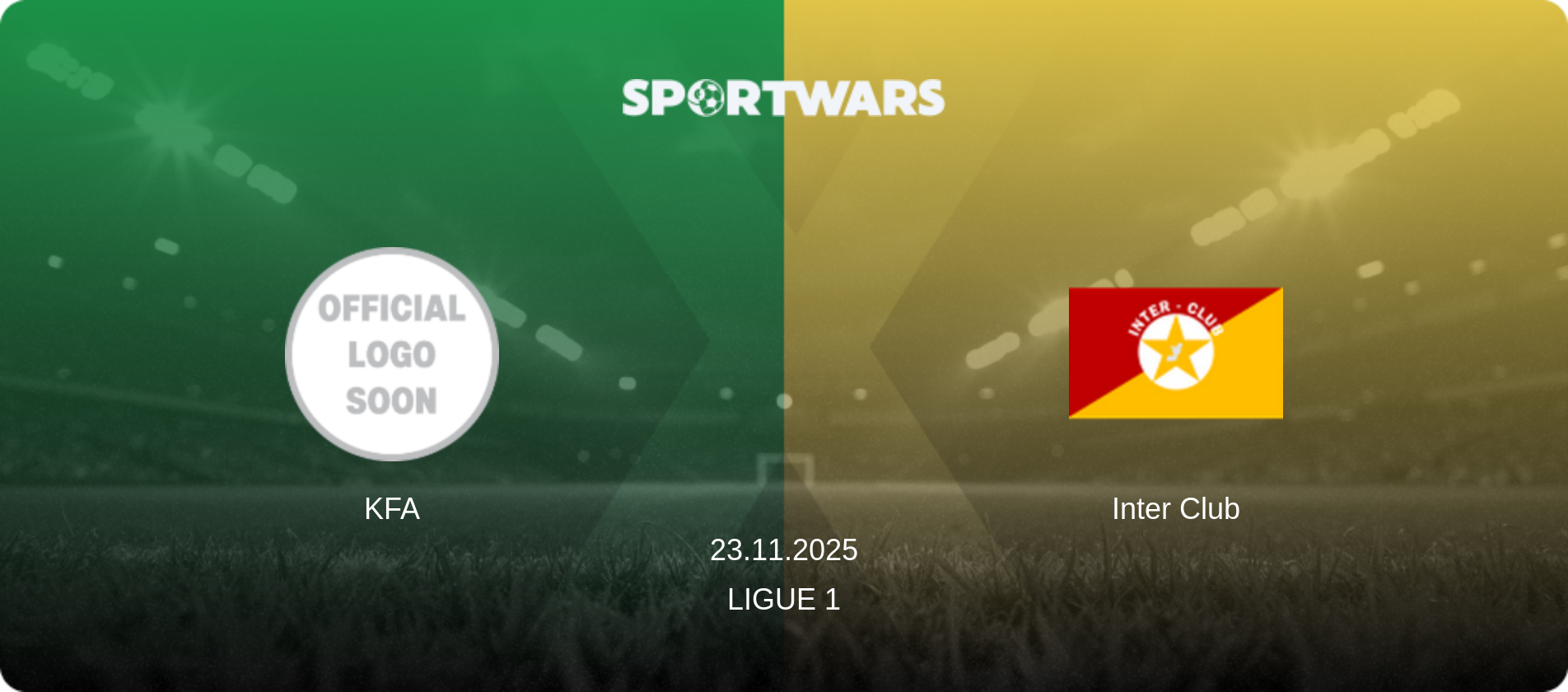 KFA — Inter Club, 23.11.2025 — Ligue 1 (match preview)