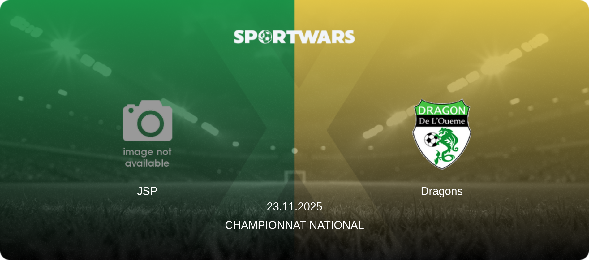 JSP — Dragons, 23.11.2025 — Championnat National (match preview)