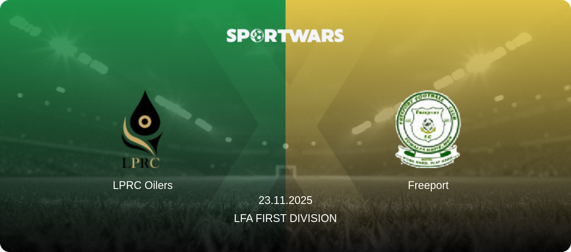 LPRC Oilers — Freeport, 23.11.2025 — LFA First Division (match preview)