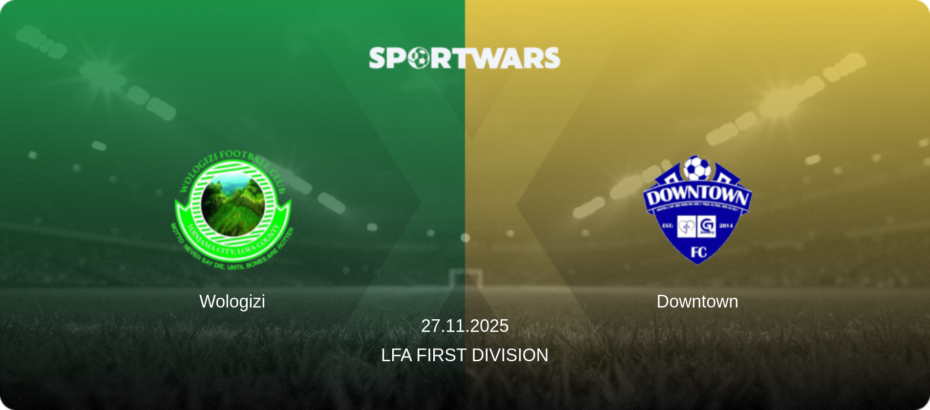 Wologizi — Downtown, 27.11.2025 — LFA First Division (match preview)