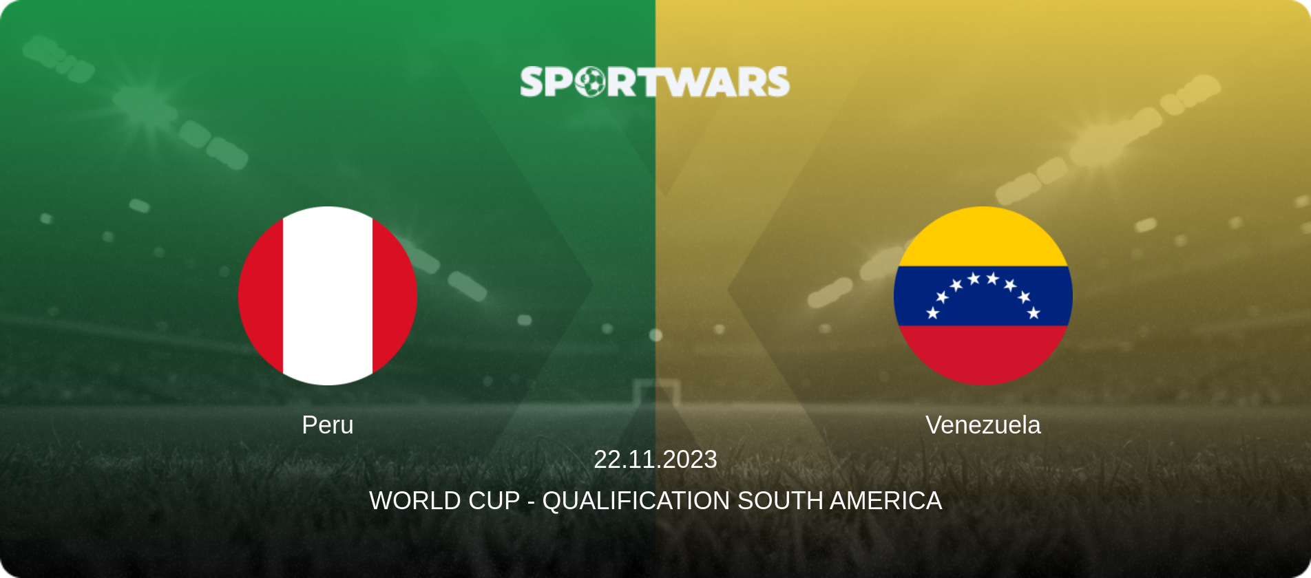 Peru — Venezuela, 22.11.2023 — World Cup - Qualification South America (match preview)